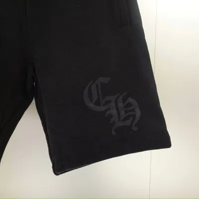 Chrome Hearts Logo-embellished Shorts In Black