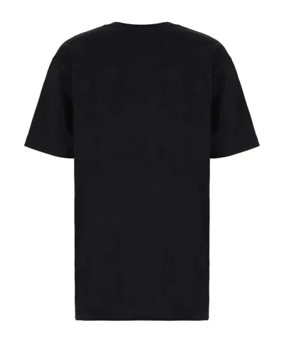 Moschino Teddy Bear Crewneck T-shirt In Black