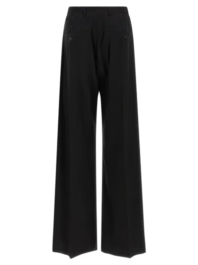 Rick Owens Wide-leg Tailored Belas Pants In Black