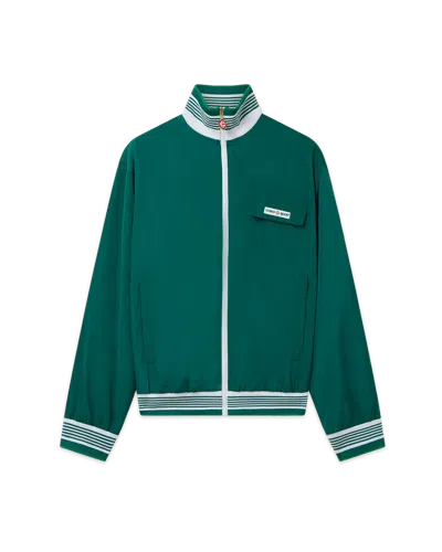 Casablanca Paris Casa Sport Track Jacket In Green