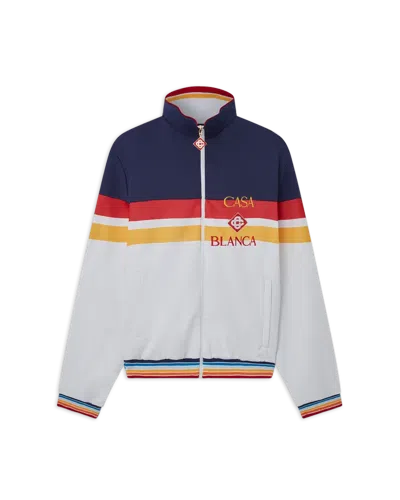 Casablanca Paris Colour Block Track Jacket In Multi