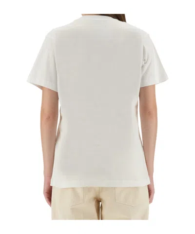 Moschino T-shirt With Embroidery In White