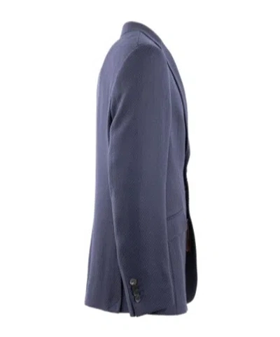 Etro Single-breasted Wool Blazer In Black