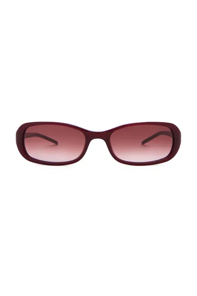 Chimi Code Sunglasses In Burgundy