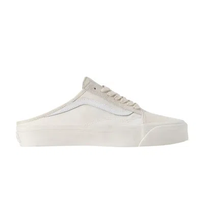 Pre-owned Vans Old Skool Mule Lx 'turtle Dove Beige' | Cream | Men's Size 7 In White