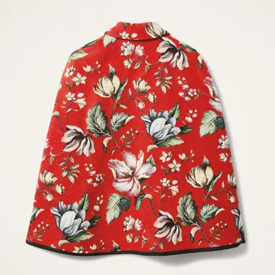 La Doublej Milano Mini Cape In Multi