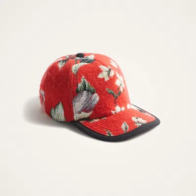La Doublej Floral Baseball Cap