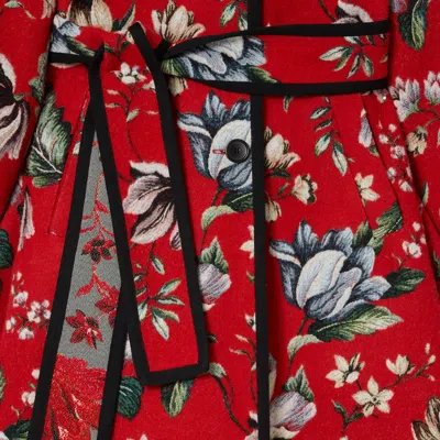 La Doublej In My Power Coat In Red