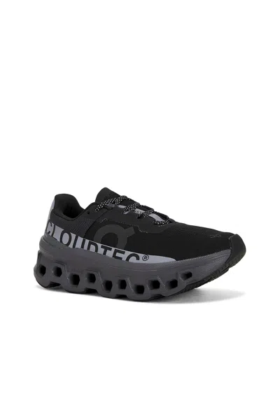 On Cloudmster Lumos Sneaker In Black
