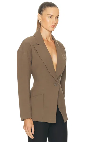 Staud Cole Blazer In Brown