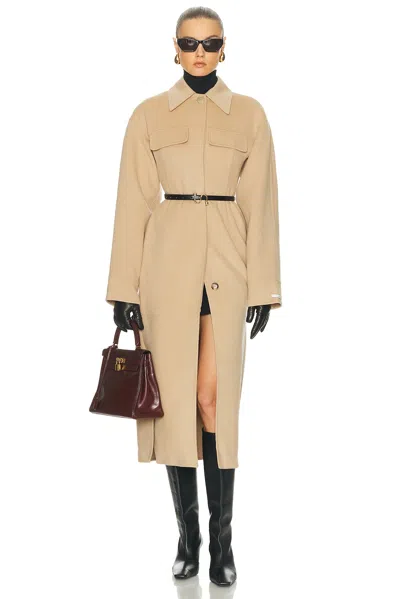 Sportmax "oil" Coat In Multi
