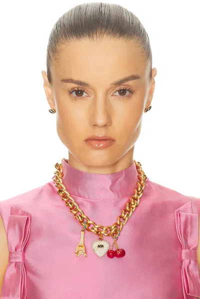 Valentino Chez  Necklace In Gold