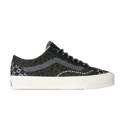 Pre-owned Vans Premium Old Skool 'knit Pack - Cheetah Dried Kelp Green' | Men's Size 7.5