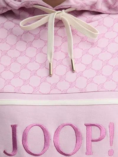 Joop Cornflower Monogram-pattern Hoodie In Multi