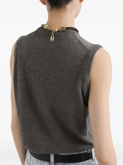Dolce & Gabbana Cashmere Sweater In Gray