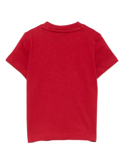 Hugo Boss Logo-print T-shirt In Red