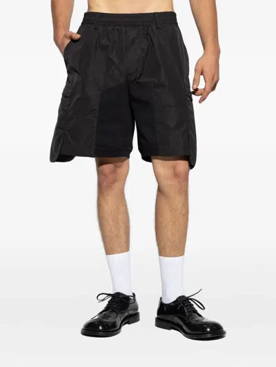 Dsquared2 Panelled Pocket Shorts In Black