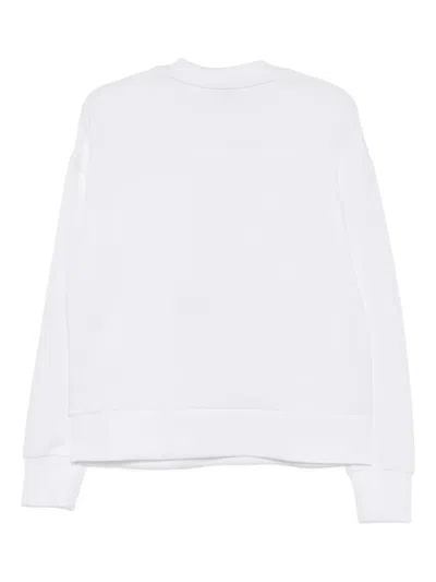 Varley Rasco Namesake Stretch-jersey Sweatshirt In White