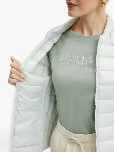 Armani Exchange Packable Quilted Down Jacket In Multi