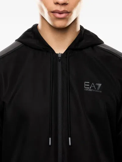 Ea7 Dynamic Athlete Tracksuit In Ventus7 Technical Fabric In Black