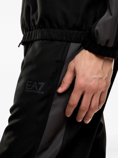 Ea7 Dynamic Athlete Tracksuit In Ventus7 Technical Fabric In Black