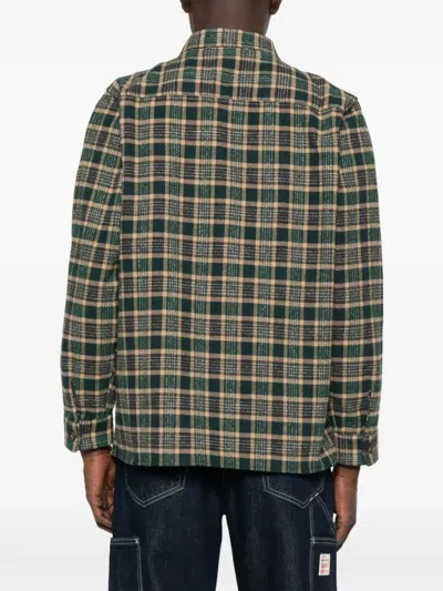 Maison Labiche Monge Plaid-pattern Pocket Shirt In Multi