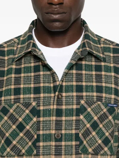 Maison Labiche Monge Plaid-pattern Pocket Shirt In Multi