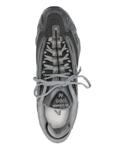 New Balance 1000 Mesh-panels Sneakers In Gray