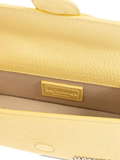 Jacquemus The Mini Bambino Cross-body Bag In Yellow