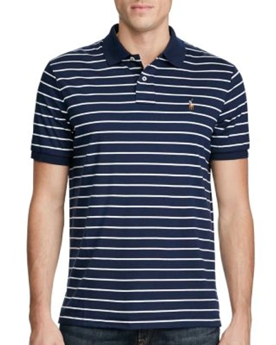 Polo Ralph Lauren Hampton Striped Cotton Regular Fit Polo Shirt In Multi
