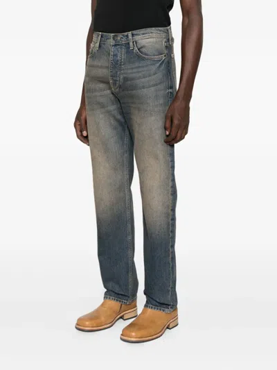 Antony Morato Logo-plaque Jeans In Blue