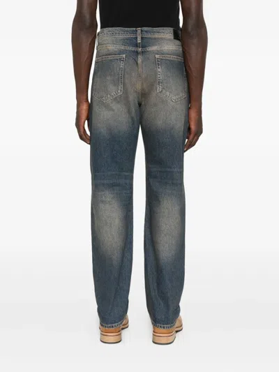 Antony Morato Logo-plaque Jeans In Blue