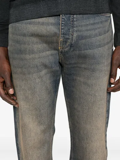 Antony Morato Logo-plaque Jeans In Blue