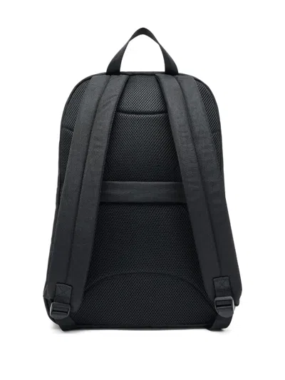 Ea7 Logo-print Backpack In Black