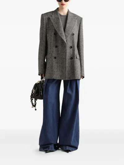 Dolce & Gabbana 5 Pocket Denim Pants In Blue