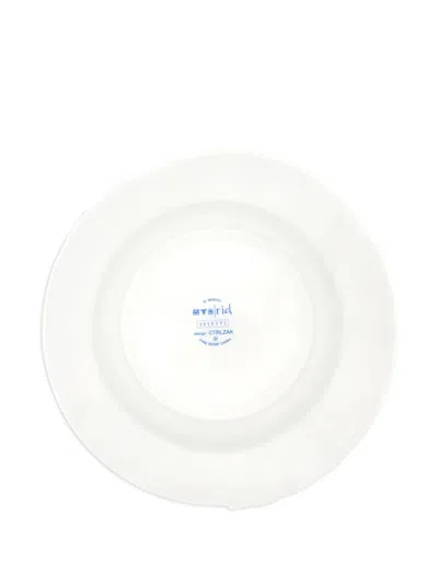 Seletti Floral-patterned Divided Plate In Multi