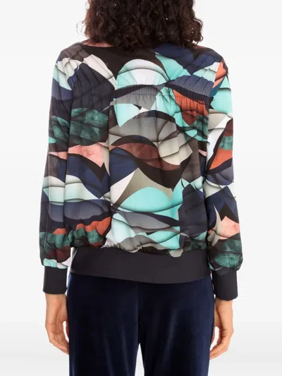 Lygia & Nanny Abstract-print Bomber Jacket In Multi