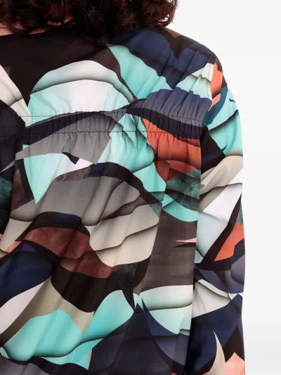 Lygia & Nanny Abstract-print Bomber Jacket In Multi