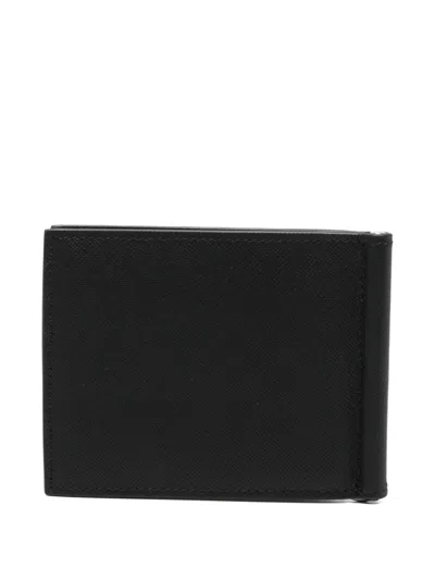 Kiton Leather Wallet In Black