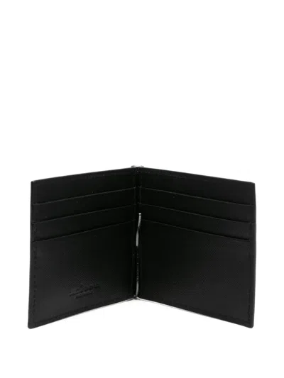 Kiton Leather Wallet In Black