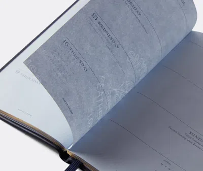 Smythson Notebooks Navy Uni In Blue