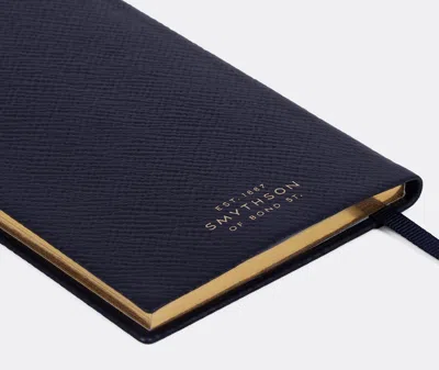 Smythson Notebooks Navy Uni In Blue