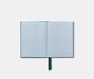 Smythson Notebooks Forest Green Uni In Green