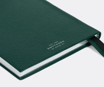 Smythson Notebooks Forest Green Uni In Green