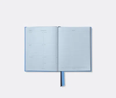 Smythson Notebooks Nile Blue Uni In Blue