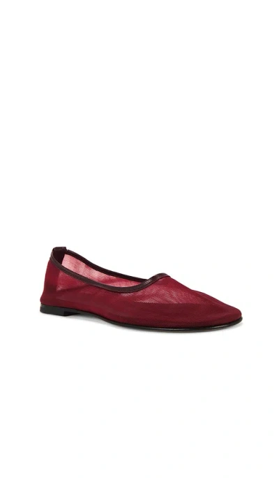 Dear Frances Balla Mesh Flat In Red
