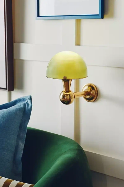 Merve Kahraman Design Merve Kahraman Cabinet Of Curiosities Mushroom Glass Sconce