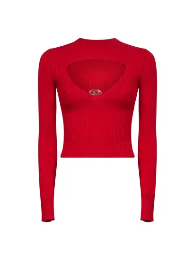 Diesel M-olina Formula Red Jersey In Red