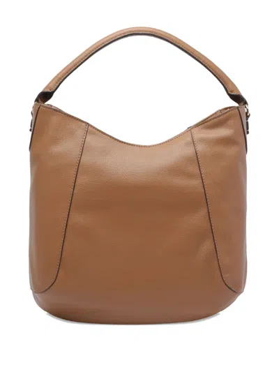 Liu •jo Liu Jo Studded Panel Top-handle In Brown