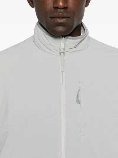 正面拉链拼接夹克